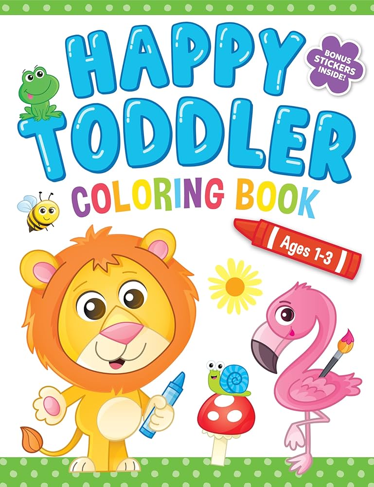 HAPPY-HAPPY A Children’s Coloring Book HAPPY-HAPPY A Children's Coloring Book Art Books